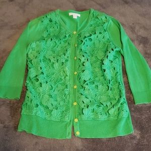 Green Cardigan
